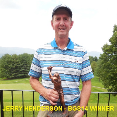 Jerry Henderson - BGS14 Overall Winner
